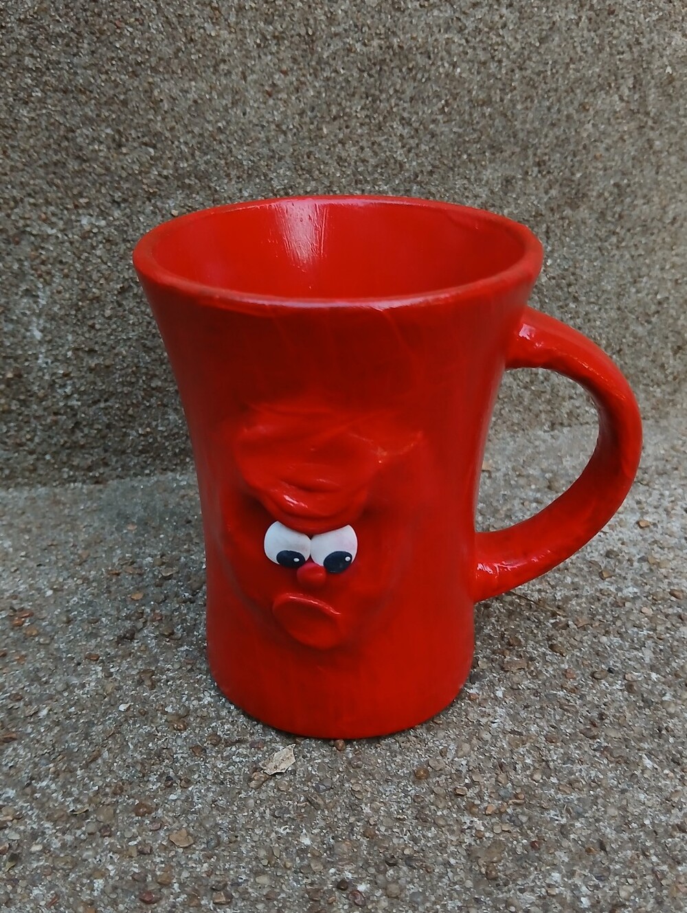 ♥️Red Ceramic 🔴 Face Mug 🩸♥️